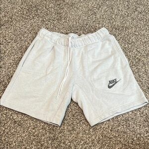 Nike Men's Gray Swearshorts